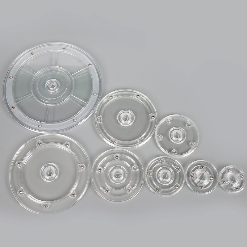 Furniture Hardware Display - Plataforma Giratoria Acrílica de 360 Grados,