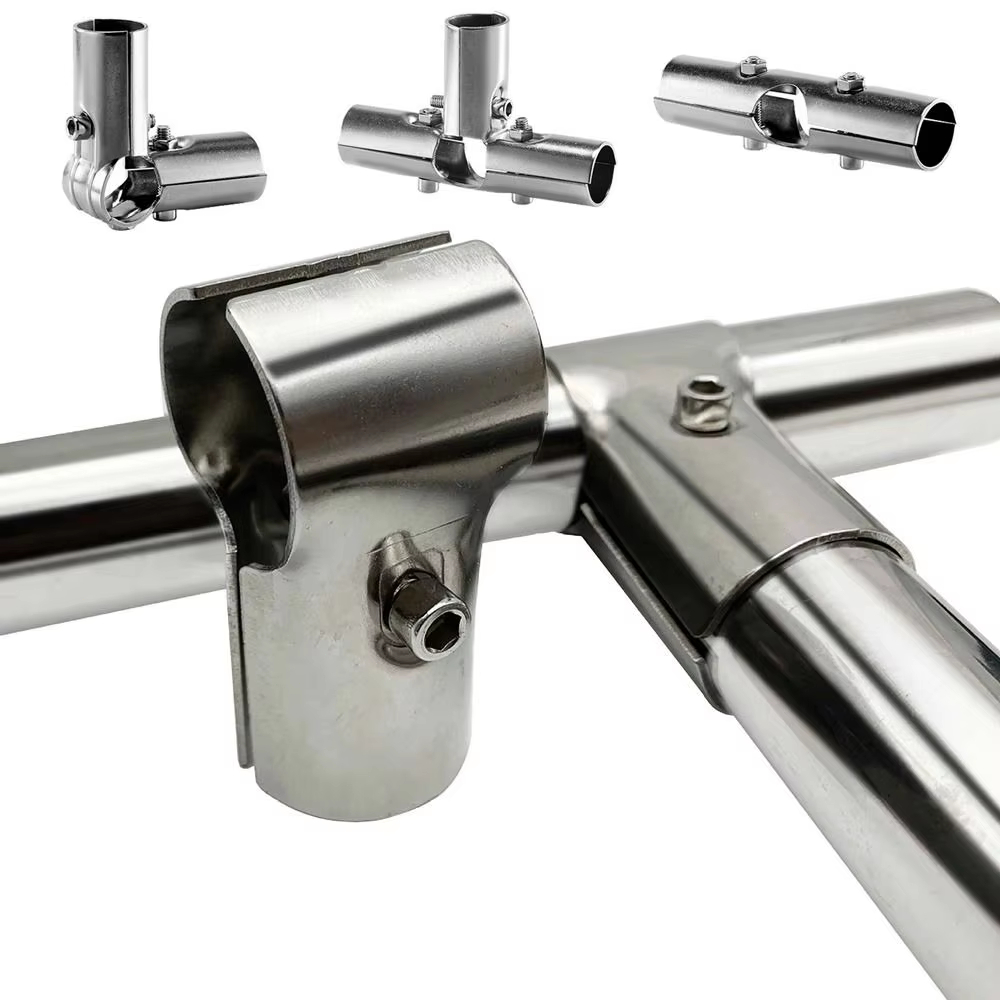 Furniture Hardware Display - Conector de tubo redondo de acero