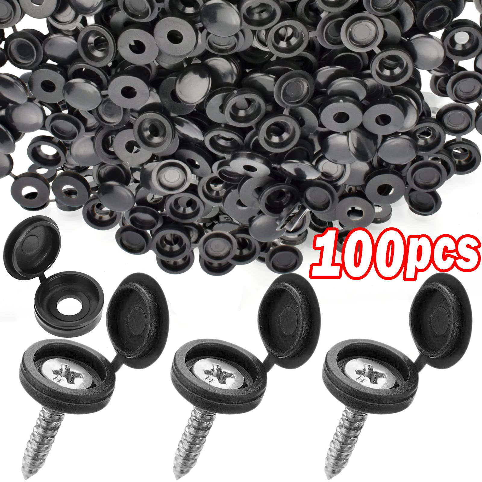Furniture Hardware Hinges - 5/100 Uds tapa de tornillo de