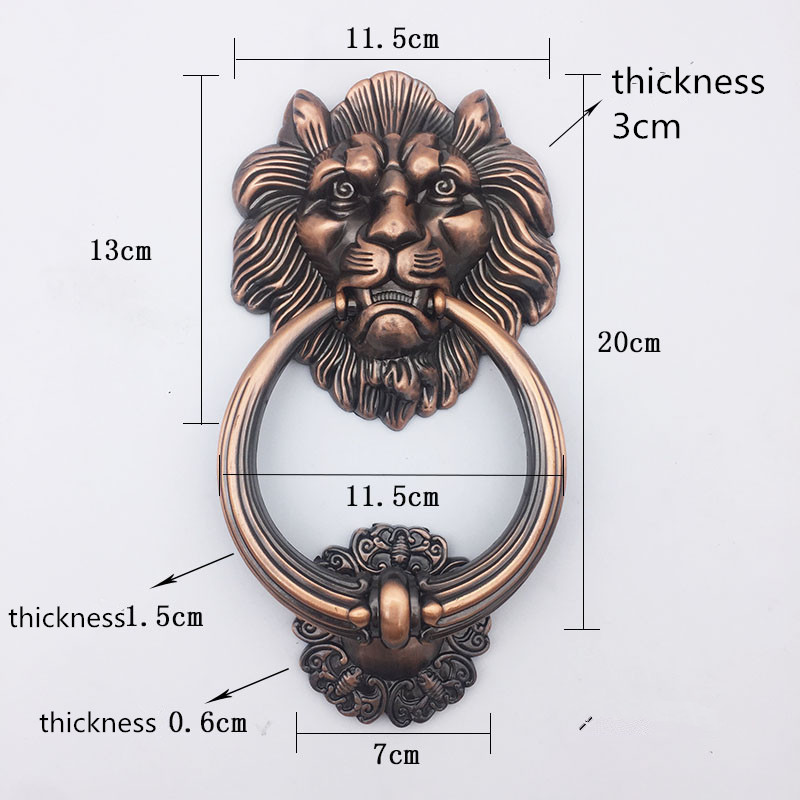 Furniture Hardware Decorative - Pomo de puerta de bronce antiguo