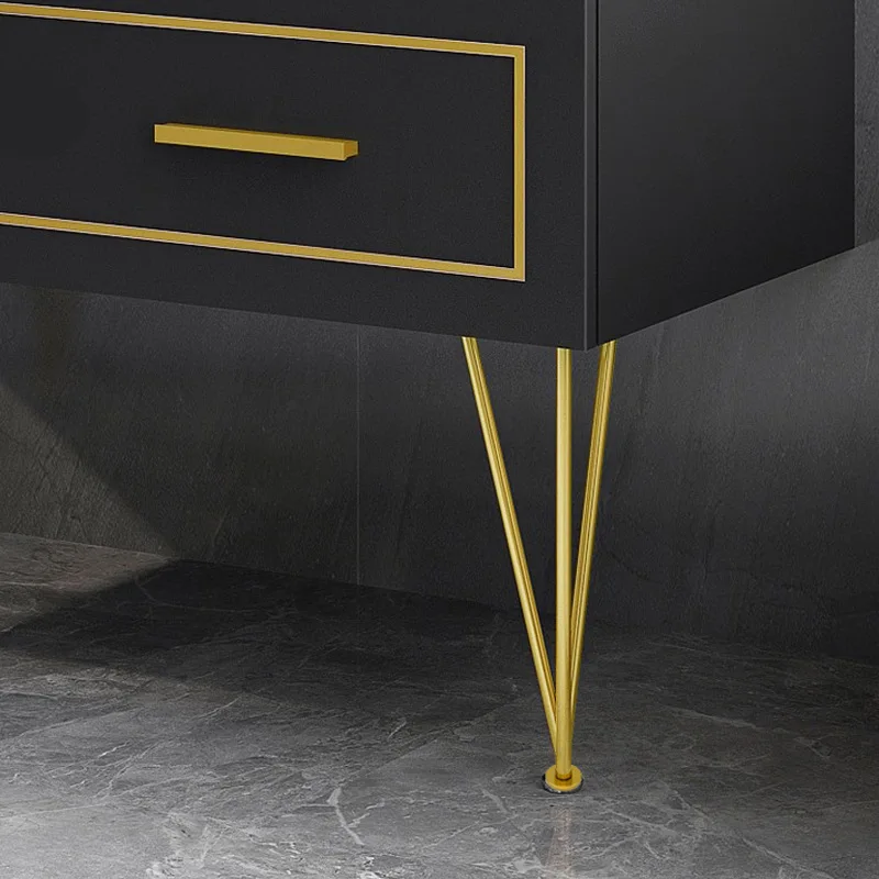 Furniture Hardware For Legs - Patas de mesa de hierro dorado,