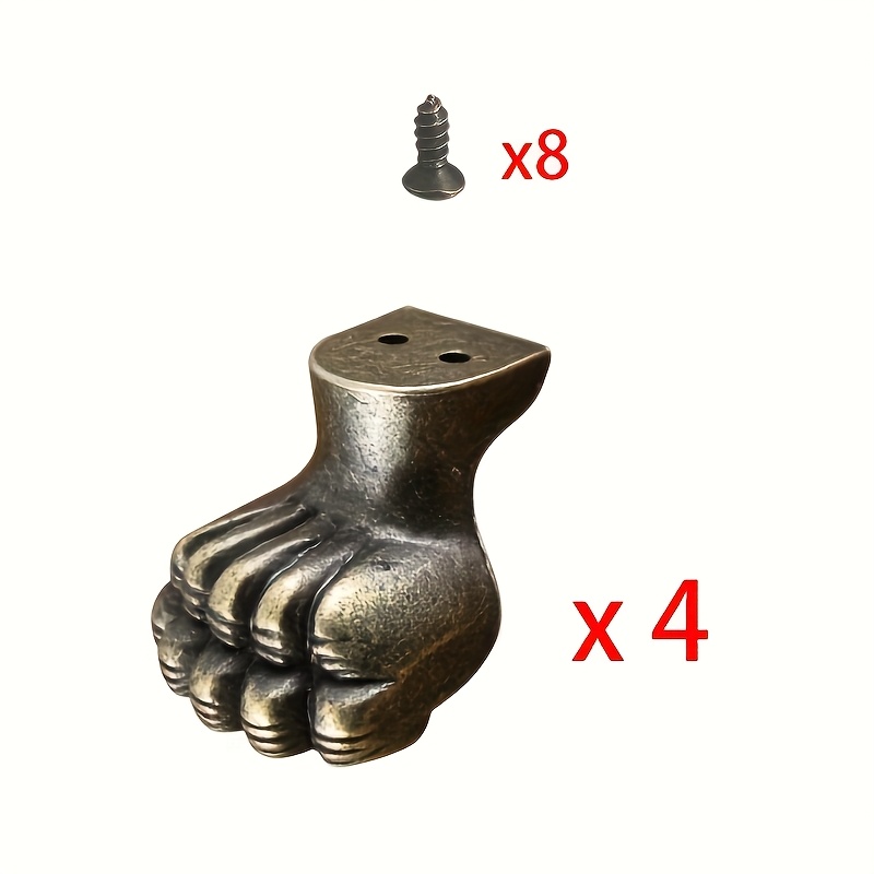 Furniture Hardware For Legs - 4 piezas de herrajes decorativos de
