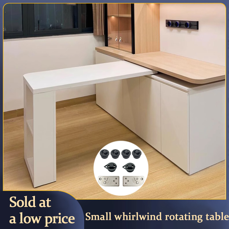 Furniture Hardware Parts - Herrajes de escritorio giratorios pequeños, encimera