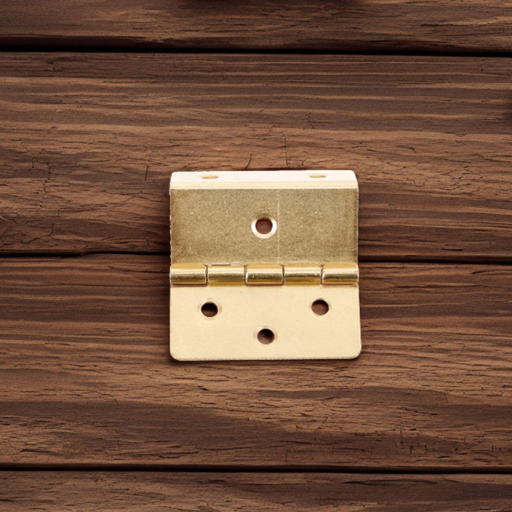 Vintage Furniture Hardware Replacement - 4 piezas de bisagras metálicas de