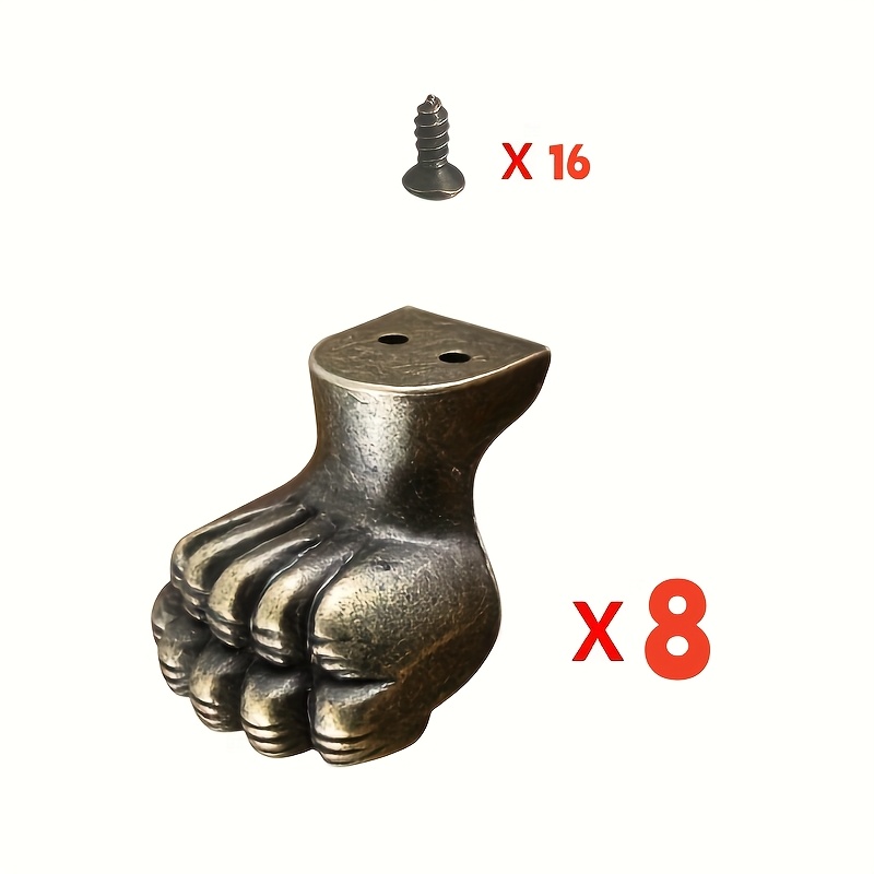 Furniture Hardware Decorative - 8 piezas de herrajes decorativos de