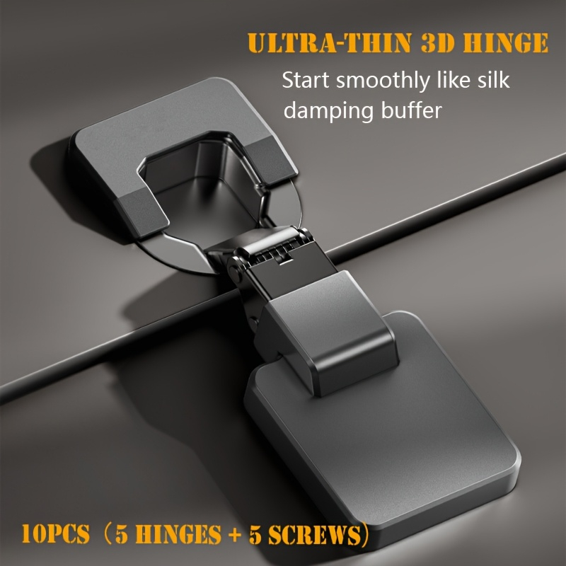 Furniture Hardware Hinges - 2 bisagras ultrafinas para muebles con