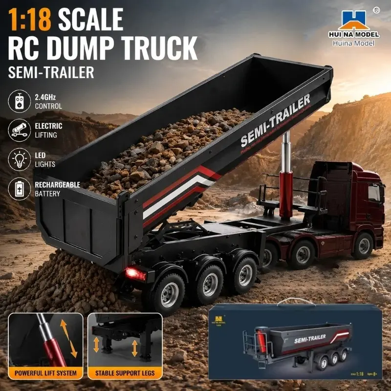 Huina 1/18 1509 Remolque Semir - Furniture Leg Set reseña y precio