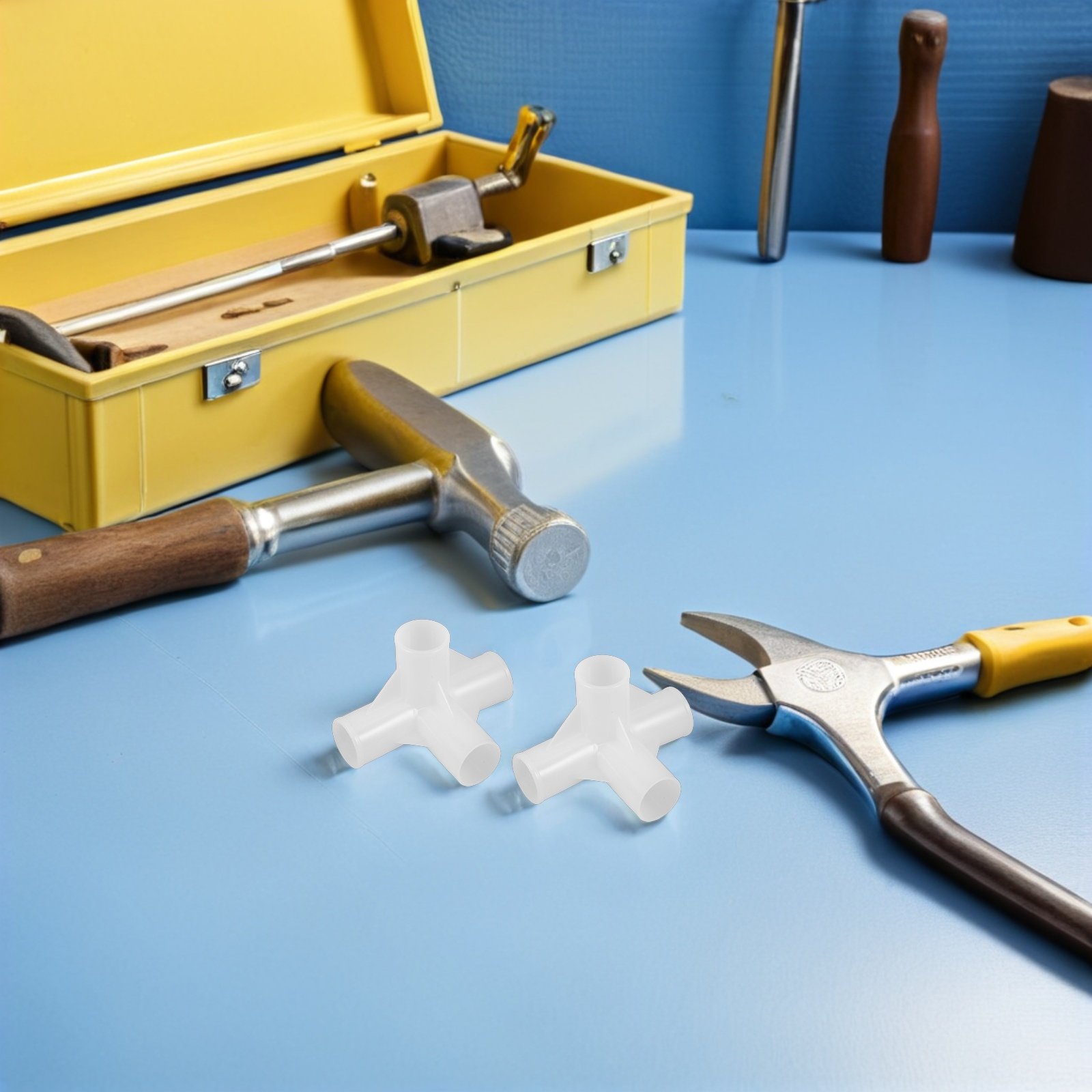 10 Conectores de Plástico de 2 - Furniture Hardware Parts reseña y precio