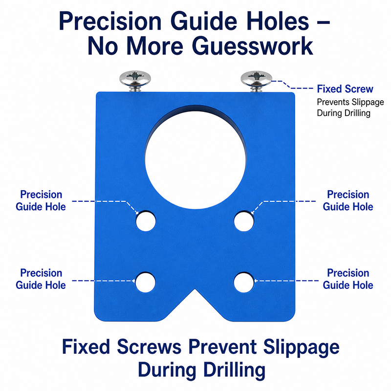 Plantilla de perforación para  - Furniture Hardware Hinges reseña y precio
