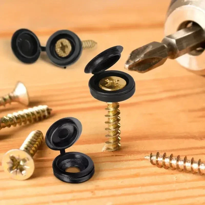 5/100 Uds tapa de tornillo de  - Furniture Hardware Hinges reseña y precio