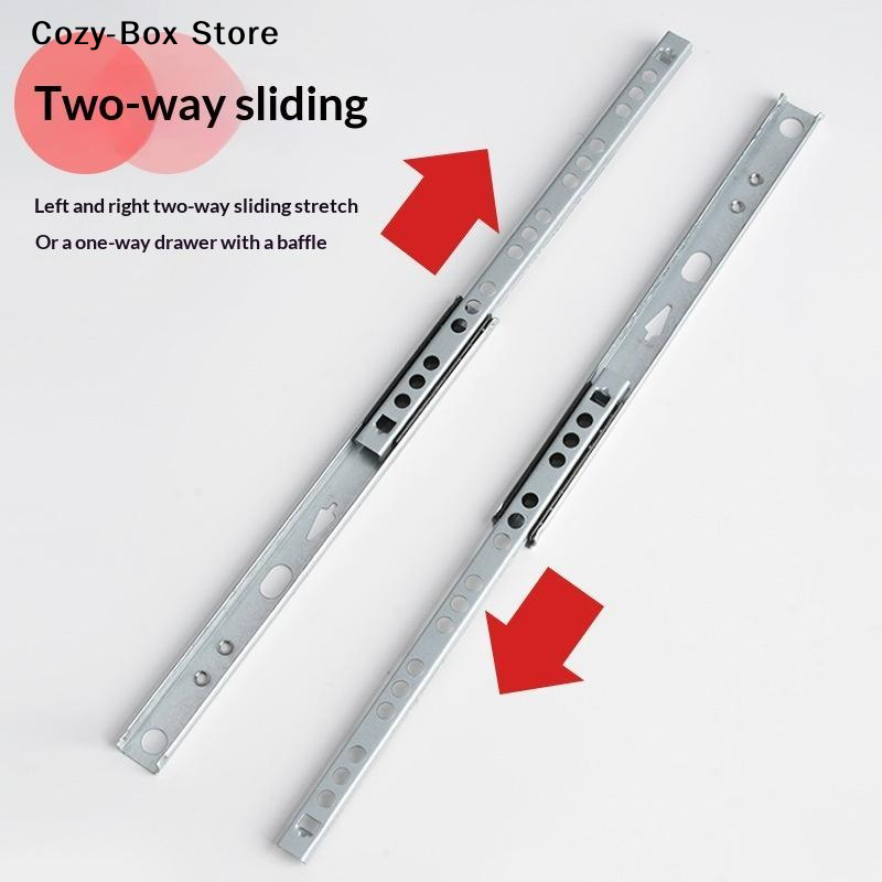 [ZY] 2 Piezas de Rieles Desliz - Furniture Hardware Parts reseña y precio