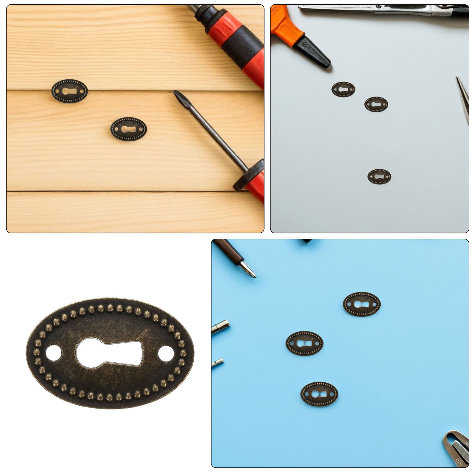 16 piezas de tapas decorativas - Vintage Furniture Hardware Replacement reseña y precio