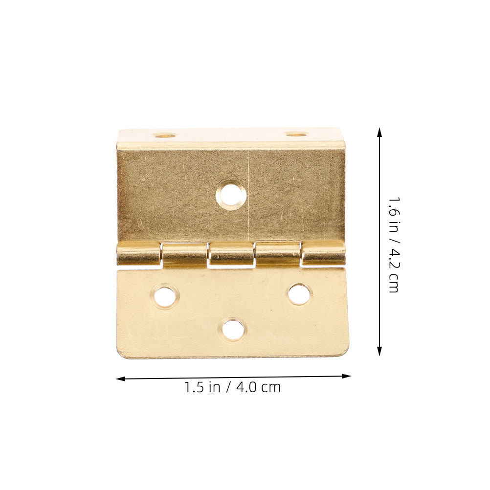 4 piezas de bisagras metálicas - Vintage Furniture Hardware Replacement reseña y precio