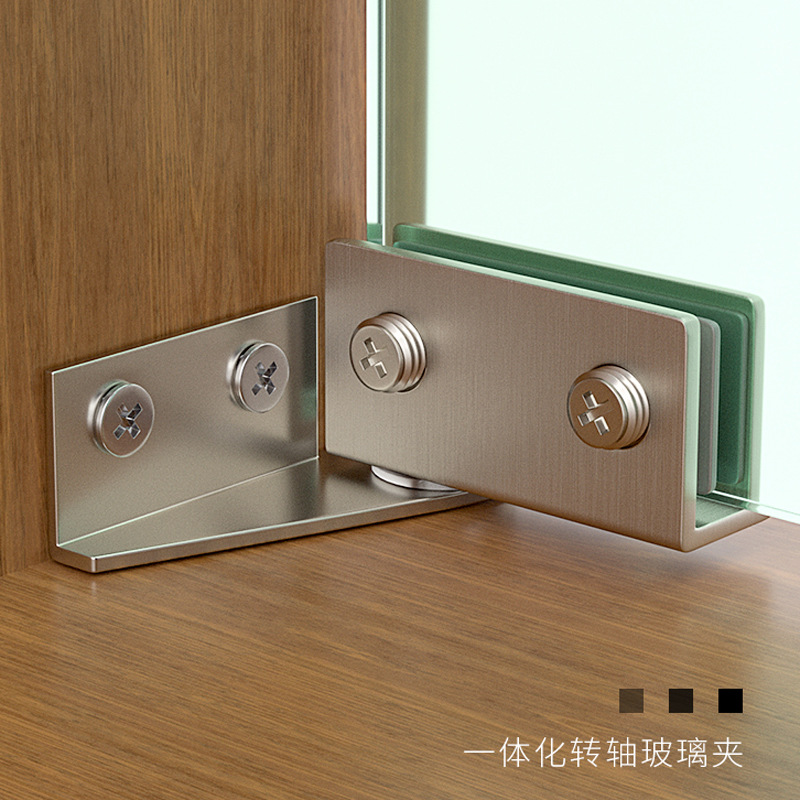 Bisagra para puerta de vidrio  - Furniture Hardware Display reseña y precio