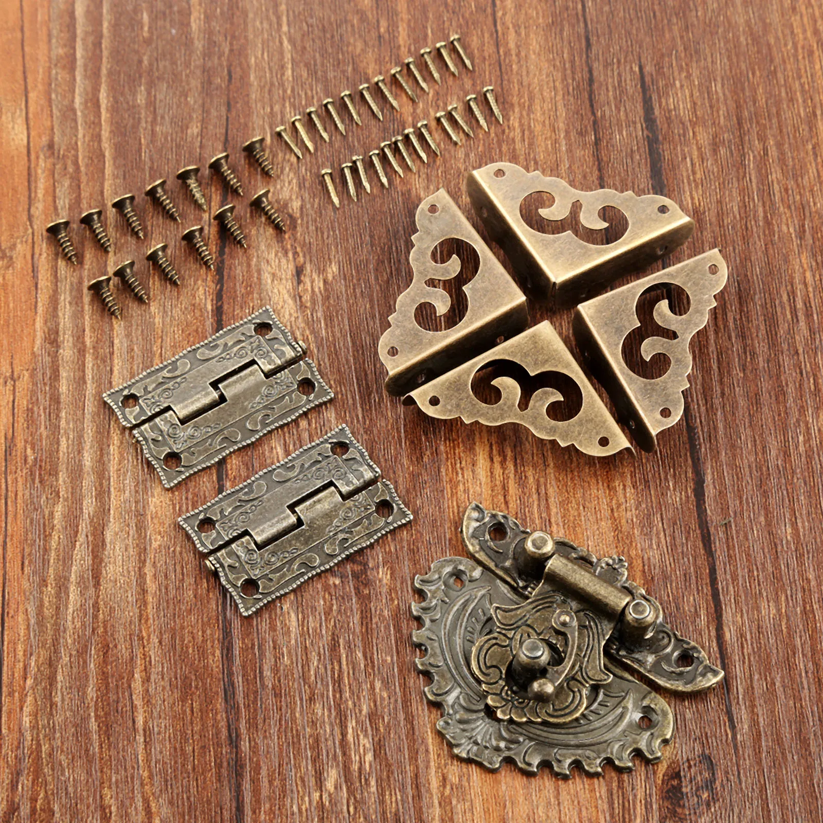 Candado de Bronce Antiguo, cer - Furniture Hardware Hinges reseña y precio
