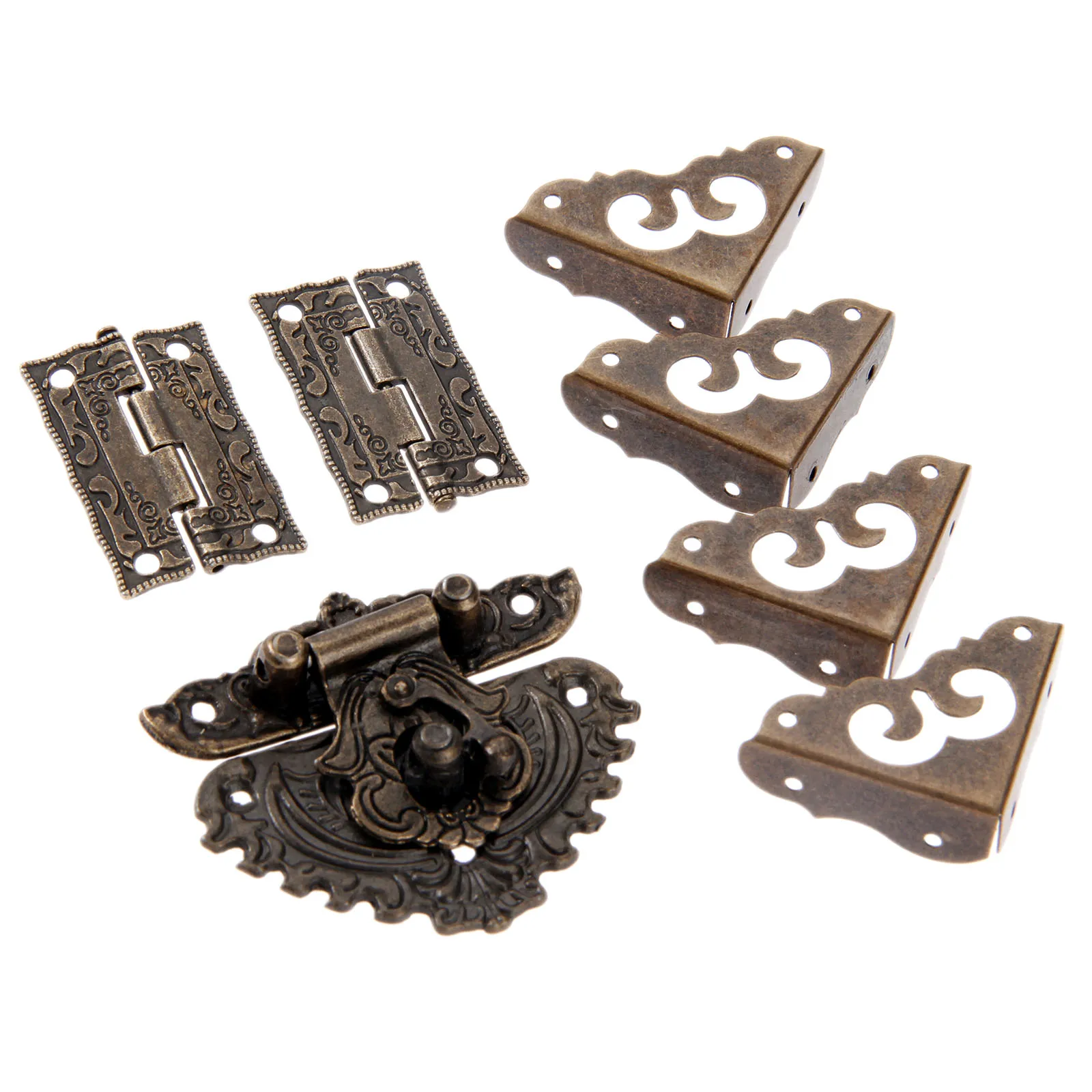 Candado de Bronce Antiguo, cer - Furniture Hardware Hinges reseña y precio