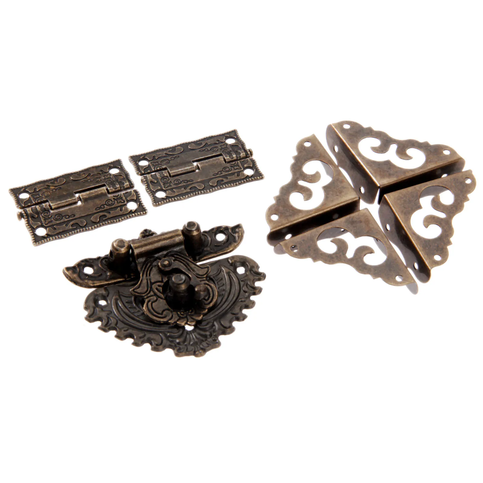 Candado de Bronce Antiguo, cer - Furniture Hardware Hinges reseña y precio