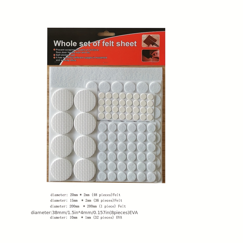 Juego de 125 almohadillas de f - Furniture Leg Set reseña y precio
