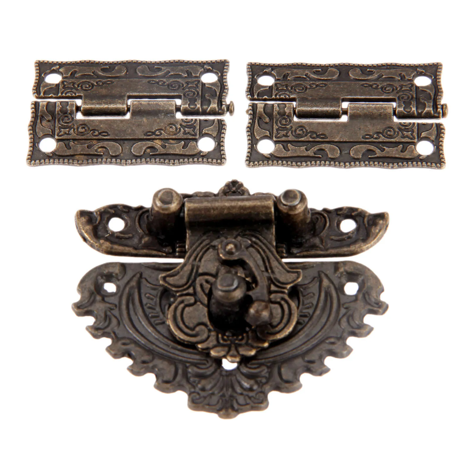 3 unids/set candado de bronce  - Furniture Hardware Decorative reseña y precio