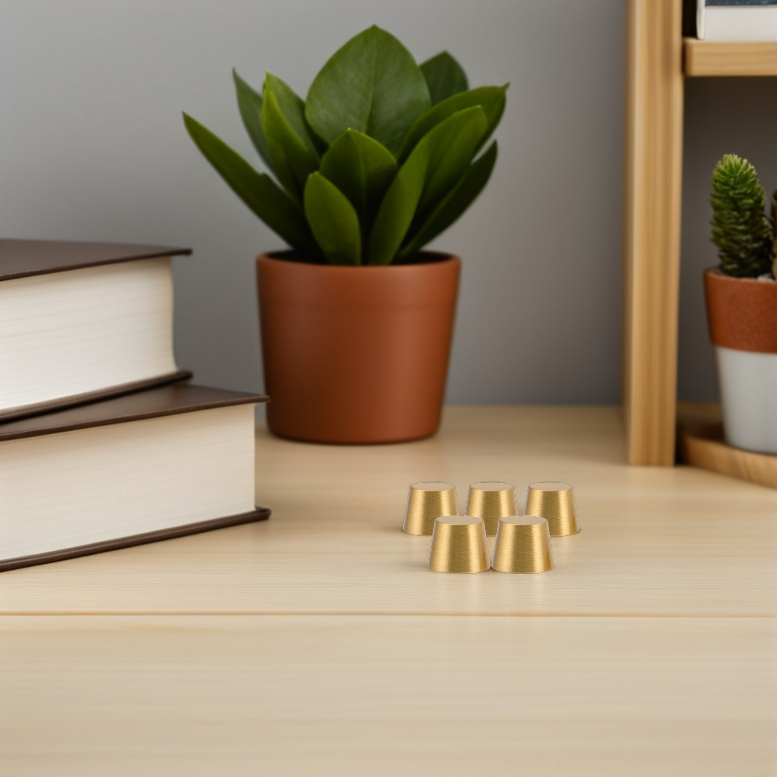 8 piezas de patas de latón par - Furniture Hardware Display reseña y precio