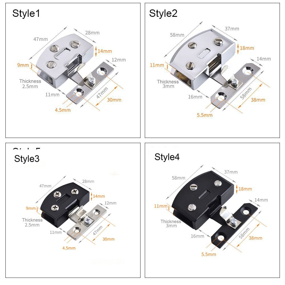 Bisagra de puerta de gabinete  - Furniture Hardware Display reseña y precio
