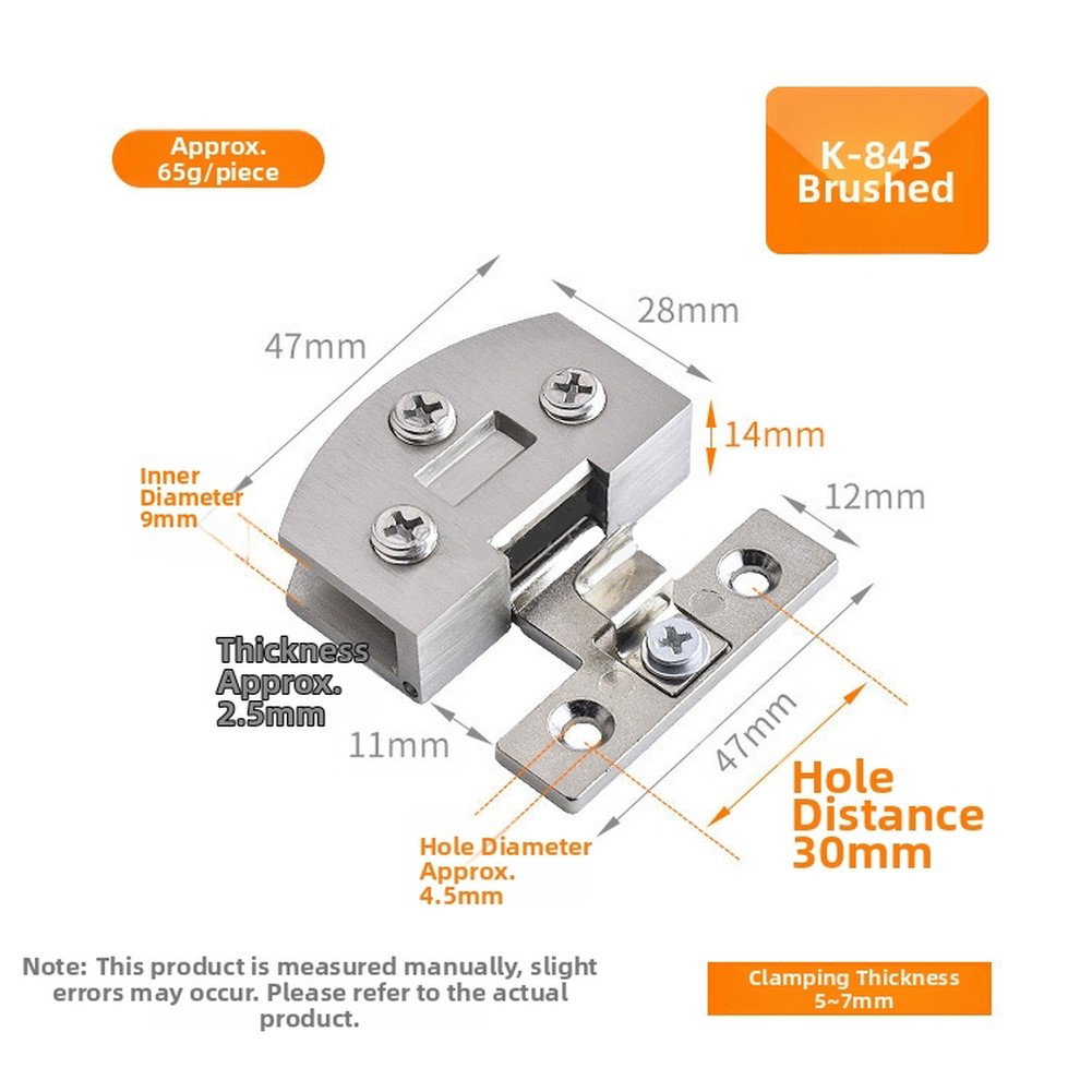 Bisagras de apertura libre par - Furniture Hardware Display reseña y precio