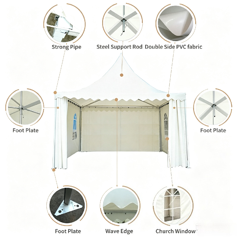 Carpa Pagoda Blanca Personaliz - Furniture Leg Set reseña y precio